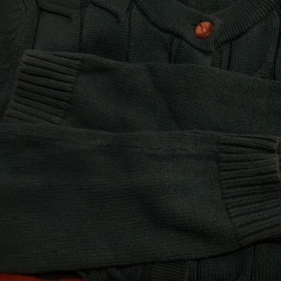 Merona Knit Sweater Green Cardigan - Picture 10 of 10